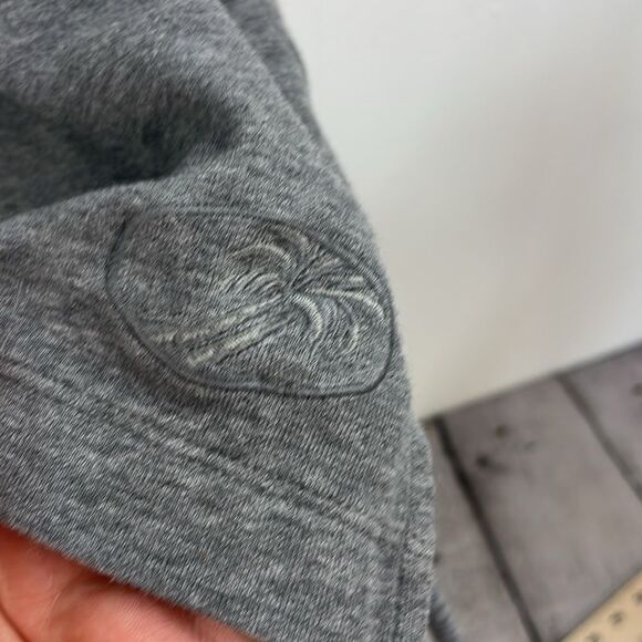 Tommy Bahama Gray Polo with Zip Collar - Picture 4 of 12